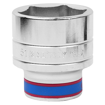 KING TONY Головка торцевая стандартная шестигранная 3/4", 51 мм
