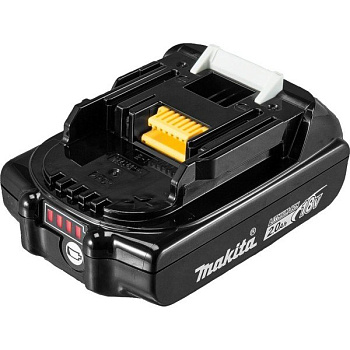 Аккумулятор Makita BL1820B • 18V LXT Li-ion • 2.0Ah • индикатор заряда • 1 шт.