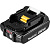 Аккумулятор Makita BL1820B • 18V LXT Li-ion • 2.0Ah • индикатор заряда • 1 шт.