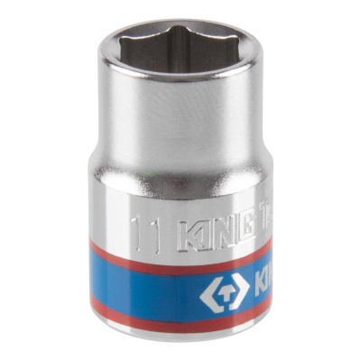 Головка торцевая стандартная шестигранная 3/8", 11 мм KING TONY 333511M