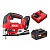 Комплект: Аккумуляторная лобзиковая пила SKIL JS8202, ЗУ SKIL QC5360 (6А) и АКБ SKIL BY5196 (4Ач)