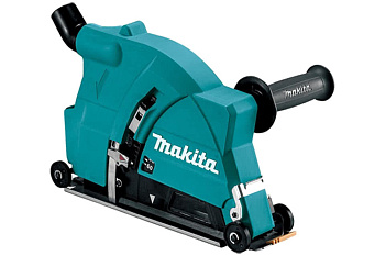 Кожух для штробления с пылеотводом 230 мм на роликах Makita