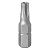 KING TONY Вставка (бита) торцевая 1/4", Torx, T40, 25, с отверстием