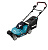Газонокосилка аккумуляторная Makita DLM382PM2 • 36V (2x18V) • ширина 38 см • травосборник 40 л • 2в1 • 2x4 Ач • БЗУ