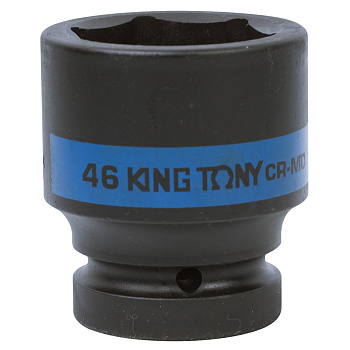KING TONY Головка торцевая ударная шестигранная 1", 46 мм