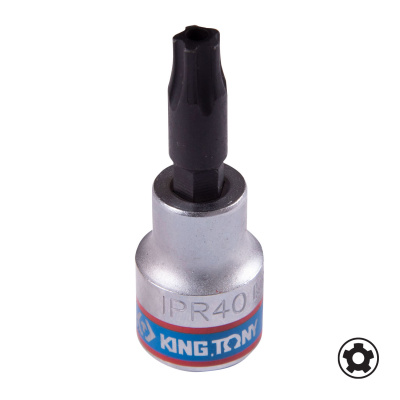 Насадка (бита) торцевая 3/8", Torx plus, IPR40, L = 50 мм KING TONY 302D40
