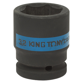 KING TONY Головка торцевая ударная шестигранная 3/4", 32 мм