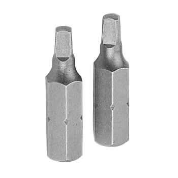 TOLSEN Набор вставок (бит) торцевых 1/4", Square, S2, 25 мм, 2 предмета