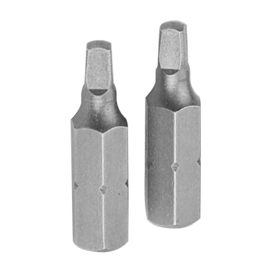 TOLSEN Набор вставок (бит) торцевых 1/4", Square, S2, 25 мм, 2 предмета