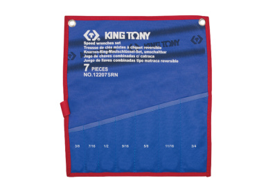 KING TONY Чехол из теторона для набора 12207SRN