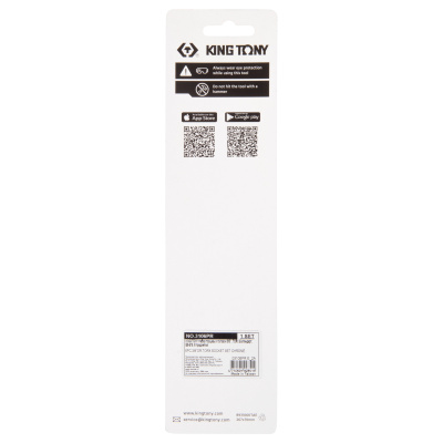Набор торцевых головок 3/8", TORX Е-стандарт, E8-E18, 6 предметов KING TONY 3106PR