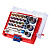 МАСТАК Набор вставок (бит) 1/4", PH, PZ, Hex, Torx, Slotted, 28 предметов