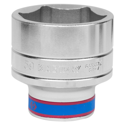 KING TONY Головка торцевая стандартная шестигранная 3/4", 59 мм