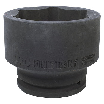 KING TONY Головка торцевая ударная шестигранная 1&1/2", 120 мм