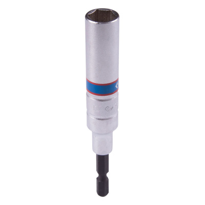 KING TONY Головка для шуруповерта шестигранная 1/4", 11 мм, L = 110 мм