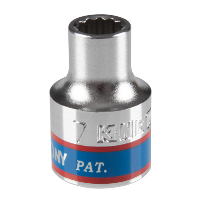 Головка торцевая стандартная двенадцатигранная 3/8", 7 мм KING TONY 333007M