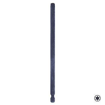 KING TONY Вставка (бита) торцевая 1/4", Torx, Т30, 150 мм, для шуруповерта