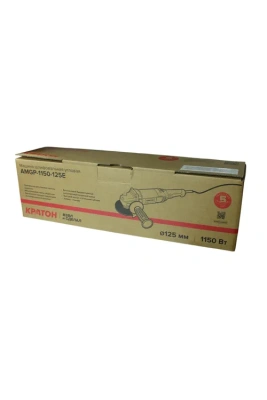 Машина шлифовальная угловая Кратон “Pro Series” AMGP-1150-125E