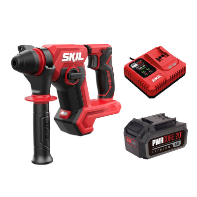 Комплект: Аккумуляторный перфоратор SKIL RH1790 PWRCORE20, ЗУ SKIL QC5360(6А) и АКБ SKILBY5196(4Ач)