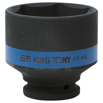 KING TONY Головка торцевая ударная шестигранная 3/4", 65 мм