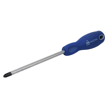 Отвертка крестовая Phillips, PH3, 150 мм, держатель МАСТАК 041-03150H