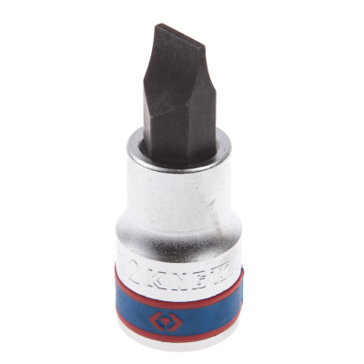 Насадка (бита) торцевая 1/2", Slotted, 12,0х2,0 мм, L = 60 мм KING TONY 402212