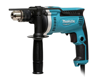 Дрель ударная Makita M8100B • 710 Вт • ЗВП-13 мм • 0-3200 об/мин • 2.1 кг • коробка • AL редуктор