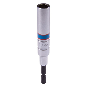 Головка для шуруповерта шестигранная 1/4", 10 мм, L = 110 мм KING TONY 76C1110M