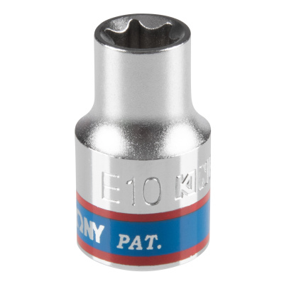 Головка торцевая TORX Е-стандарт 3/8", E10, L = 28 мм KING TONY 337510M