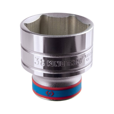 KING TONY Головка торцевая стандартная шестигранная 1/2", 38 мм