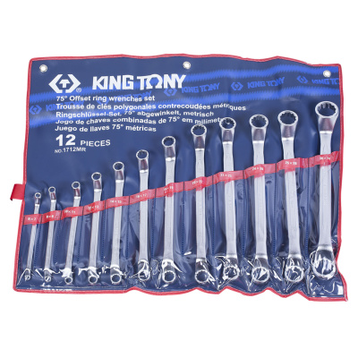 KING TONY Набор накидных ключей, 6-32 мм, 12 предметов