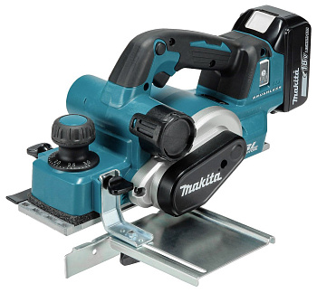 Аккумуляторный рубанок Makita DKP181RT • 18V LXT • 82 мм • 12000 об/мин