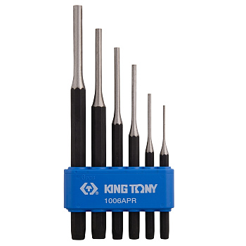KING TONY Набор выколоток, 6 предметов