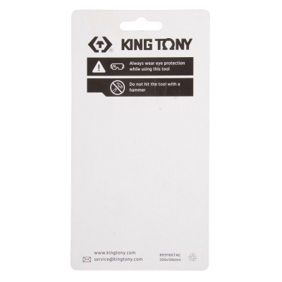 Набор глубоких торцевых головок 3/8", TORX Е-стандарт, E4-E14, 6 предметов KING TONY 3116PR