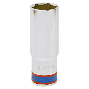 Головка торцевая глубокая шестигранная 1/2", 21 мм KING TONY 423521M