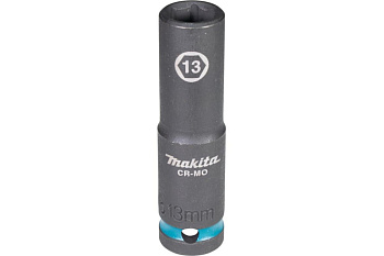 Ударная удлиненная торцовая головка Impact Black 1/2" 13x81,5 мм Makita