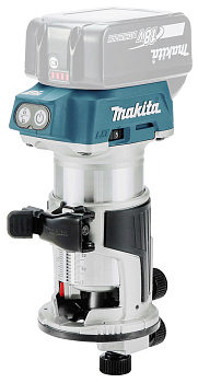 Аккумуляторный многофункциональный фрезер Makita DRT50ZJX2 • 18V LXT • 6/8 мм