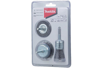 Набор щеток 3 шт., 1/4" Makita • 50 мм • 25 мм
