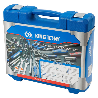 Набор инструментов 110 предметов, универсальный KING TONY 7510MR