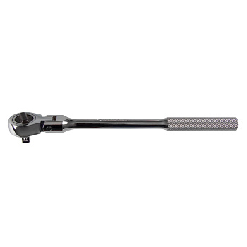 Трещотка 3/8", 250 мм, 32 зубца, дисковый механизм, шарнирная KING TONY 3734-10F