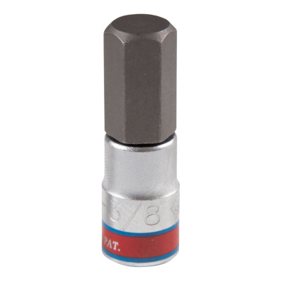 KING TONY Насадка (бита) торцевая 1/4", Hex, 3/8", L = 37 мм