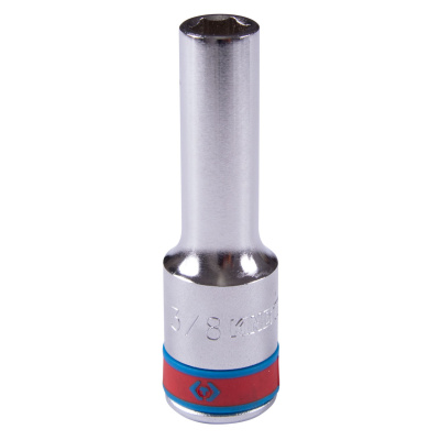 KING TONY Головка торцевая глубокая шестигранная 1/2", 3/8", дюймовая