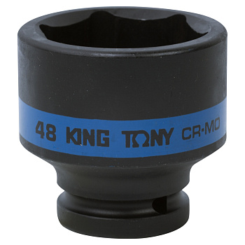 KING TONY Головка торцевая ударная шестигранная 3/4", 48 мм