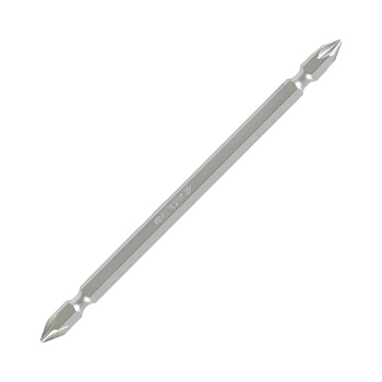 Вставка (бита) торцевая 1/4", Phillips, PH2, 150 мм, двухсторонняя, для шуруповерта KING TONY 131502P