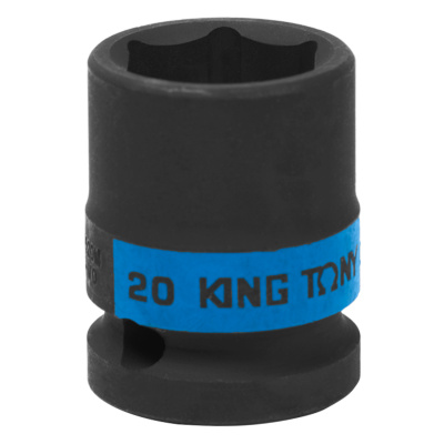 KING TONY Головка торцевая ударная шестигранная 1/2", 20 мм