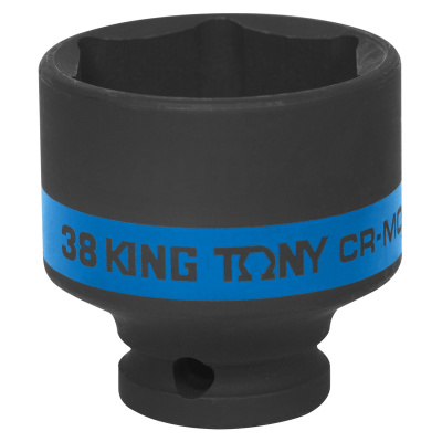 KING TONY Головка торцевая ударная шестигранная 1/2", 38 мм