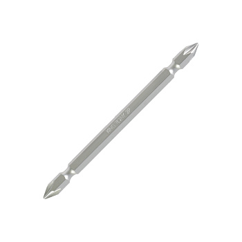 Вставка (бита) торцевая 1/4", Phillips, PH2, 110 мм, двухсторонняя, для шуруповерта KING TONY 131102P