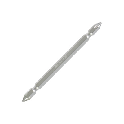 Вставка (бита) торцевая 1/4", Phillips, PH2, 110 мм, двухсторонняя, для шуруповерта KING TONY 131102P