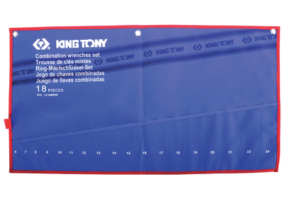 KING TONY Чехол из теторона для набора 1218MRN