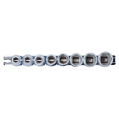 KING TONY Набор торцевых головок 1/2", шестигранные, 3/8"-7/8", 8 предметов